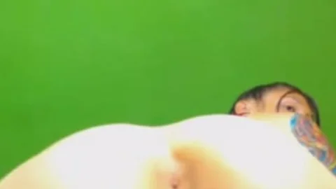 cute shemale Playing Her Gaped chocolate hole