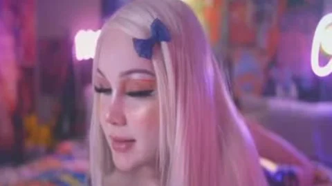 blonde 18YO TS ass sextoy pounding