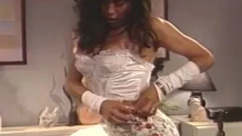 Vintage shemale bare Action With Her guy