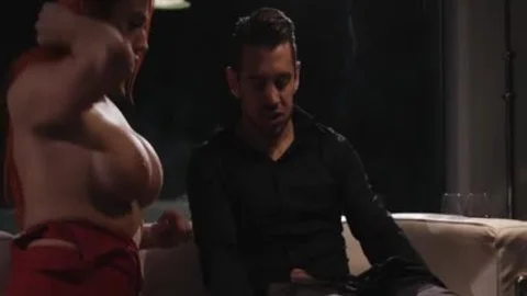 lustful lad Enjoys Grinding On Transbabe Aspen Brooks Top In Cowgirl