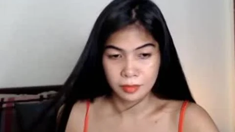 stunning tranny Pinay playgirl Masturbating On cam