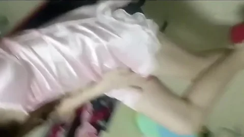 Super fine Ladyboy With lengthy Hair Is A cocksucker And