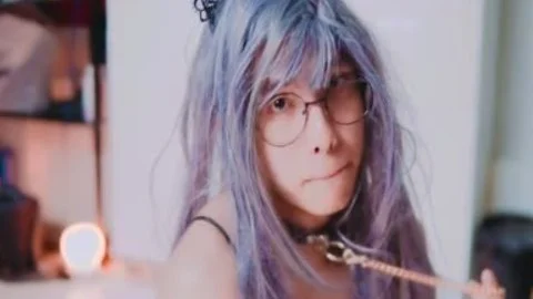 horny asian Sissy Cat ass