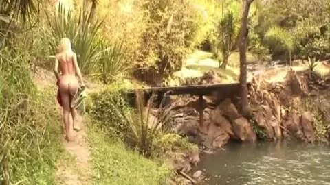 wild Outdoor sheboy anal fuck