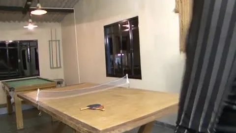 nasty tranny plow On The Pool Table