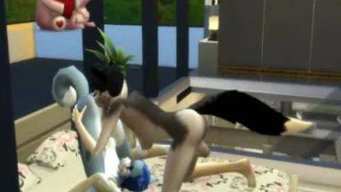 Futanari Furry anime - Dog Futanari And Rabbit girl