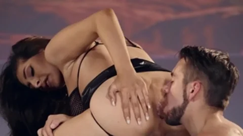 TransAngels.com - Muscled Alexa Scout fucked anal gagging