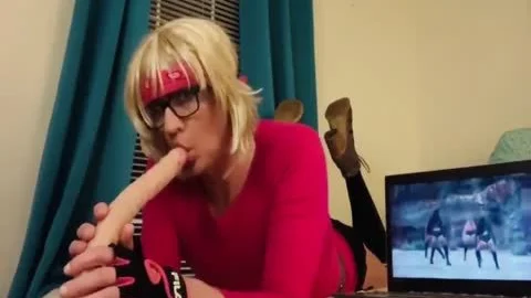 excellent vibrator DEEPTHROAT SISSY pretty SISSY wazoo IN WINDOW