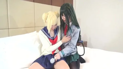 [PCL036] Toga And Tsuyu Cosplay Trap pound
