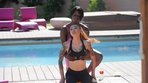 Trans Harder: Billie Shows Off Her Nice, Firm Ass