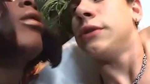 darksome guy receives hammered By A darksome sheboy
